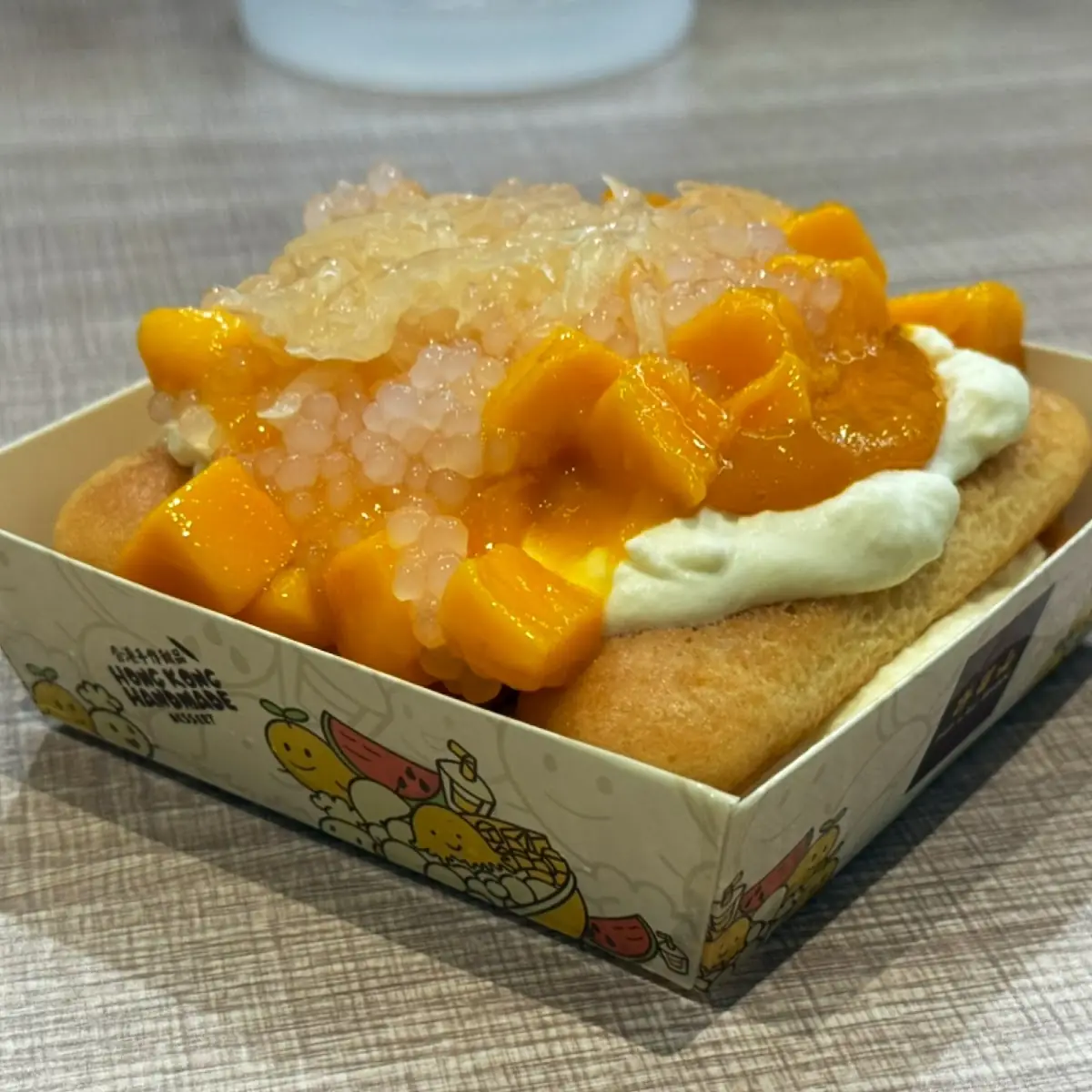 passion fruit mango icy 熱情芒果冰